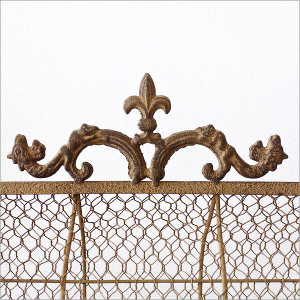 シャビーアイアンのプランツケージ 大小2個セット(6)