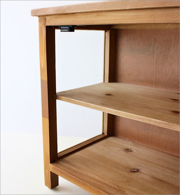 レトロなウッドのキッチンキャビネット(5)