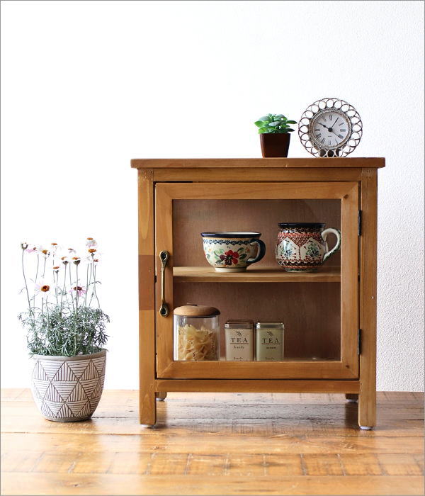 レトロなウッドのキッチンキャビネット(8)