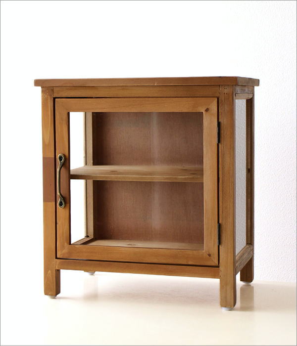 レトロなウッドのキッチンキャビネット(9)