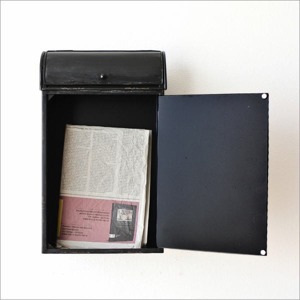 アイアンのシャビーポスト BK(5)