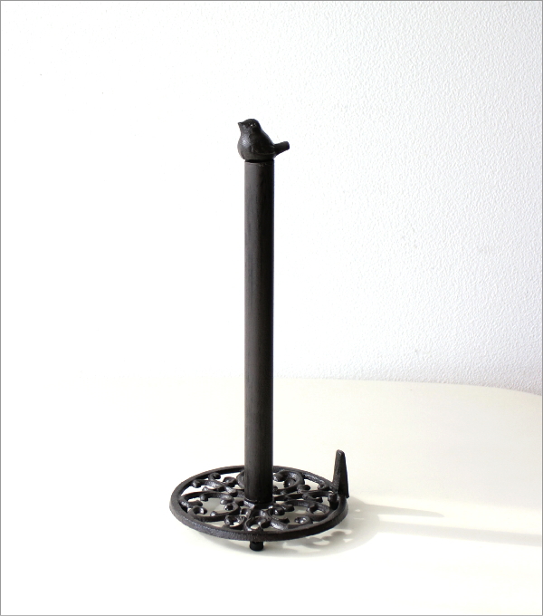 アイアンのキッチンペーパーホルダー  バード(7)