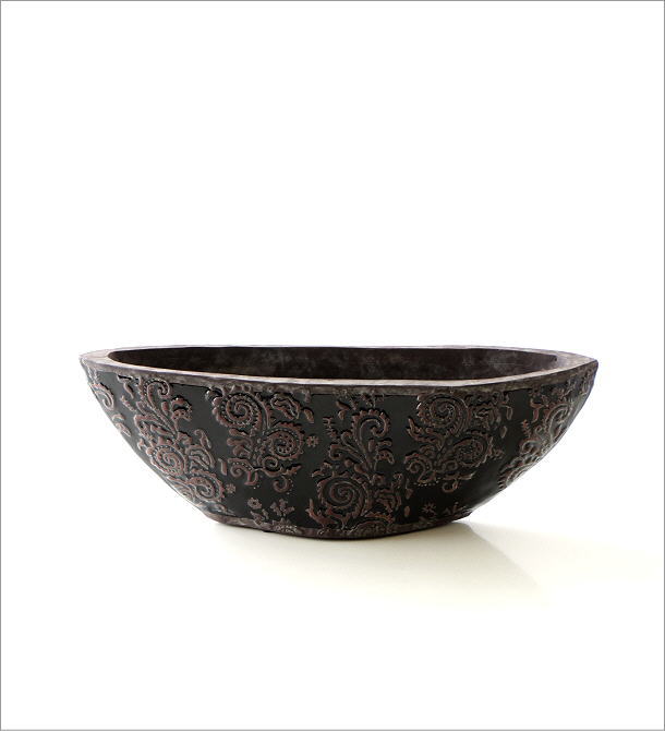 陶器の花瓶 クラシックベースB(4)