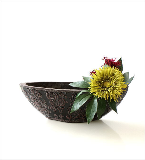 陶器の花瓶 クラシックベースB(5)