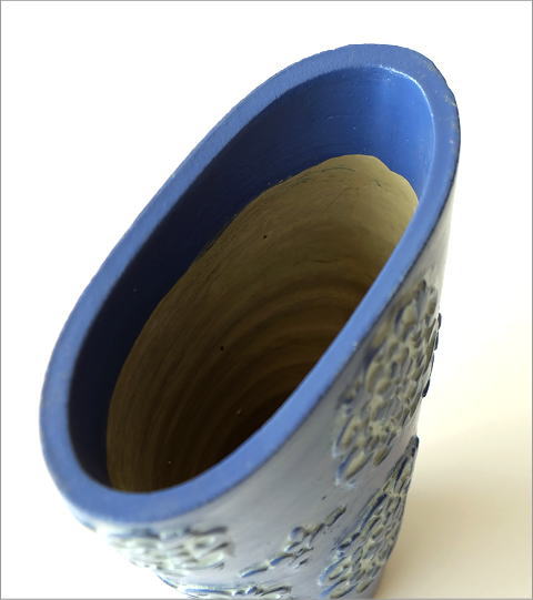 陶器のミニベース ブルーメ(3)