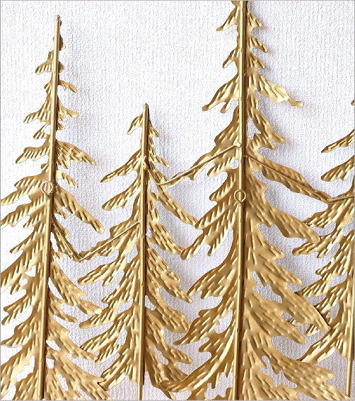 Metal Gold Wall Tree CIL-315(4)