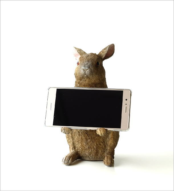 野うさぎのスマホホルダー(1)