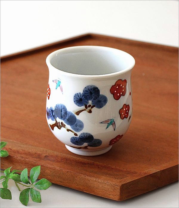 松竹梅 湯呑茶碗(1)