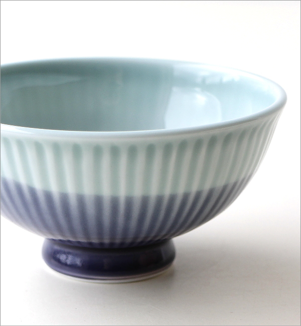 筋彫 軽量 夫婦茶碗(2)