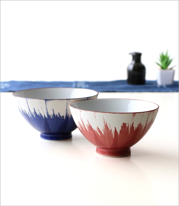 渕かすり 夫婦茶碗(1)