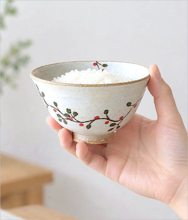 花つなぎ 飯碗 夫婦セット(5)