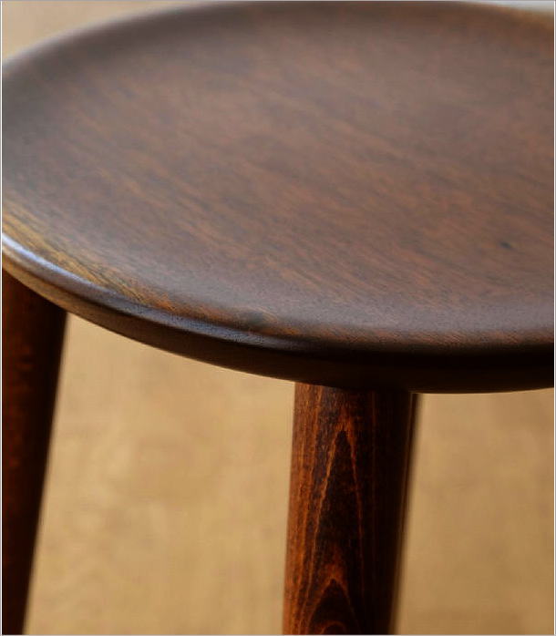 匠のスツール＆テーブル BKウォールナット(6)