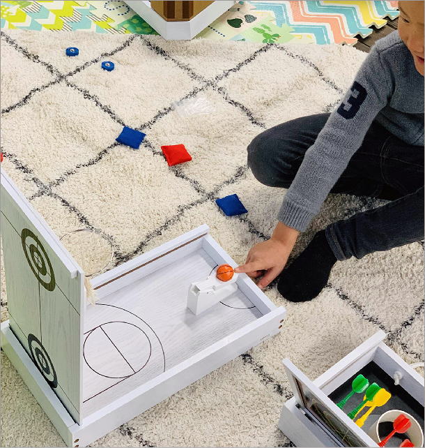 ミニバスケットボールゲーム(4)