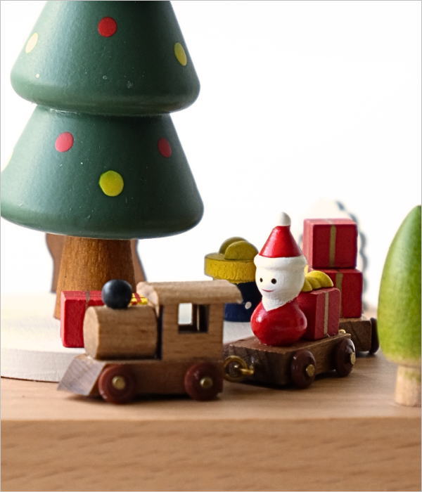 木製クリスマスオルゴール A(3)