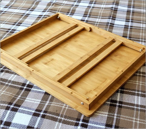 ピクニック ミニテーブル 折り畳みバンブーテーブル L(3)