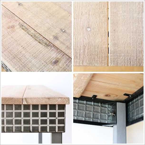 アンティーク風　テーブル　シャビーなデザイン コンソールテーブル おしゃれ ワークテーブル ウッドテーブル 天然木