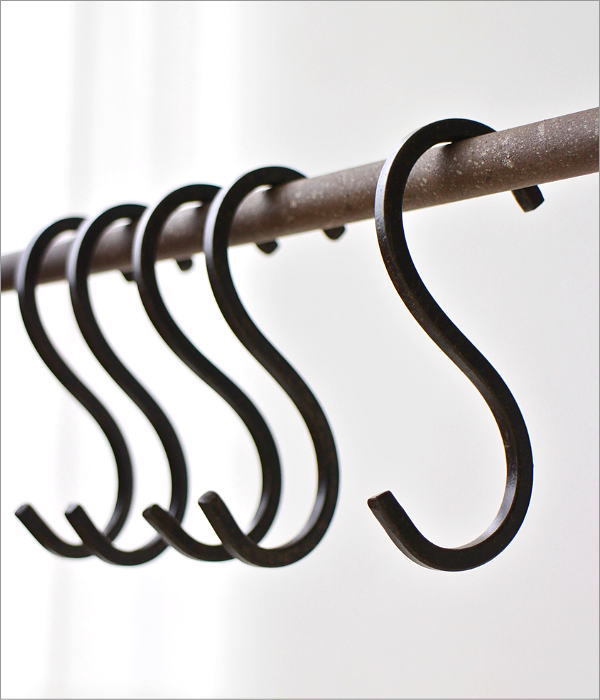 ミニS字フック5本セット(1)