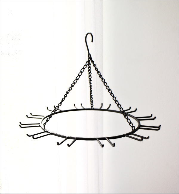 サークルフック ハンギング アイアン ホルダー インテリア