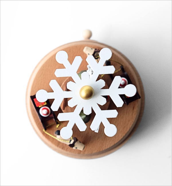 木製クリスマスオルゴール B(4)