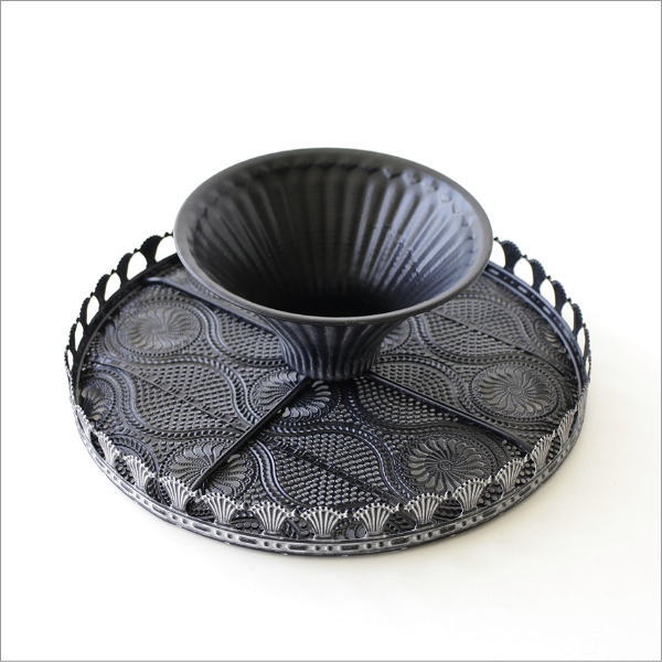 メタルフラワー トレイスタンド(5)