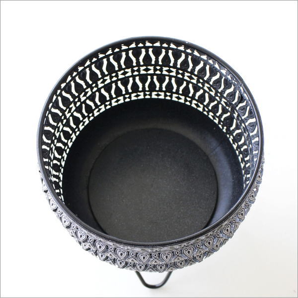 メタルフラワー バスケットスタンド Mサイズ(3)