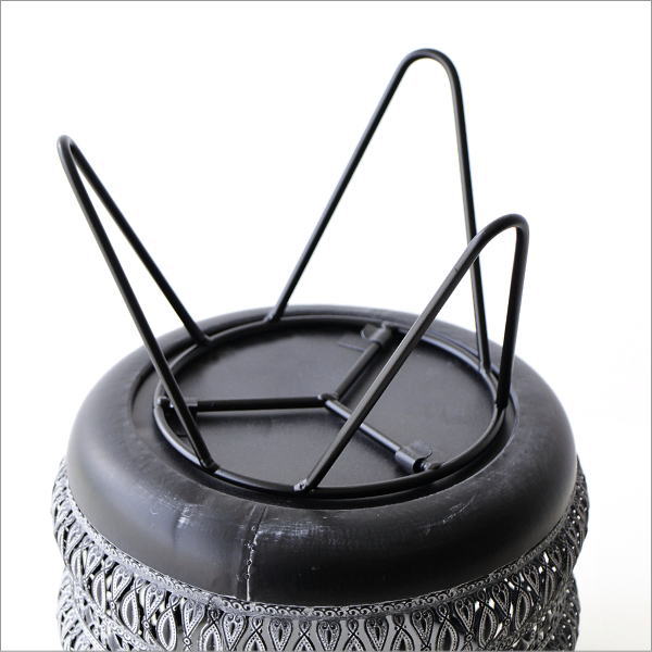 メタルフラワー バスケットスタンド Lサイズ(4)