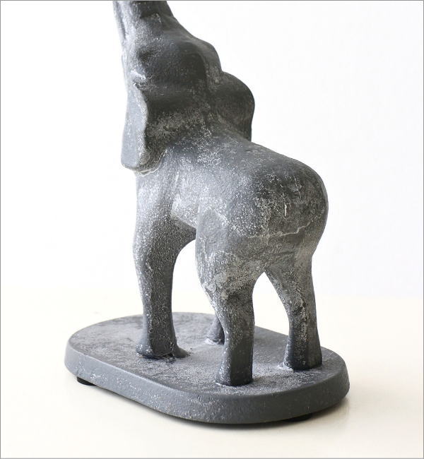 アイアン ドアストッパーエレファント(3)