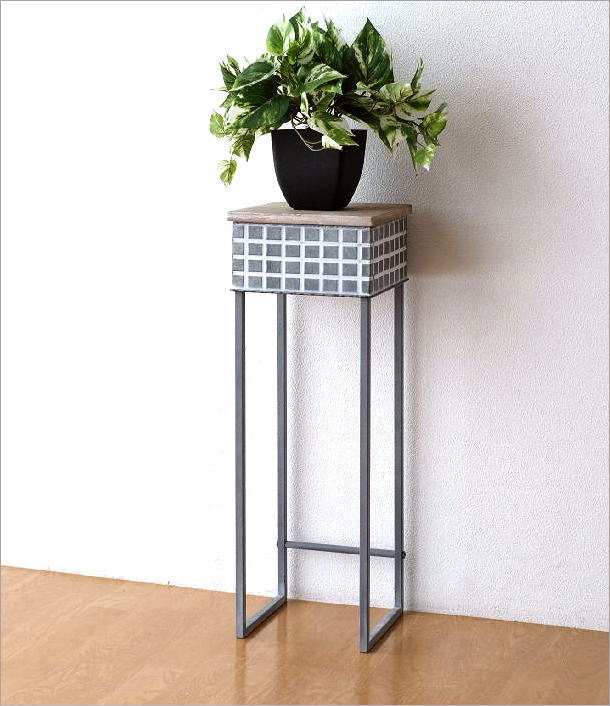 花台 玄関 室内 フラワースタンド アンティーク おしゃれ 木製