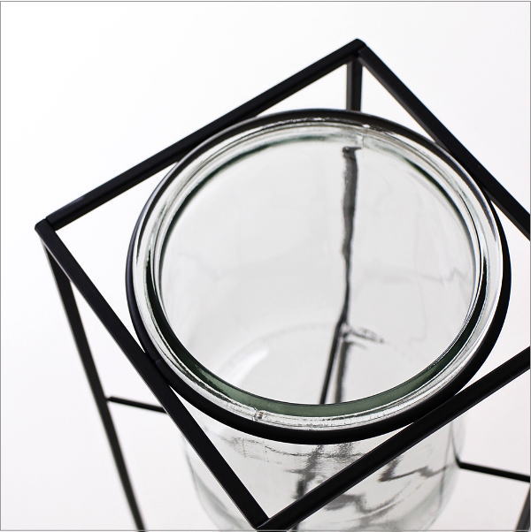 アイアンとガラスのスタンドベース Hi(2)