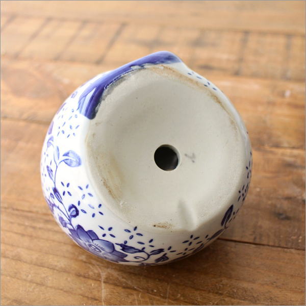 磁器のアニマルポット 青花3タイプ [swa1265] | ギギliving