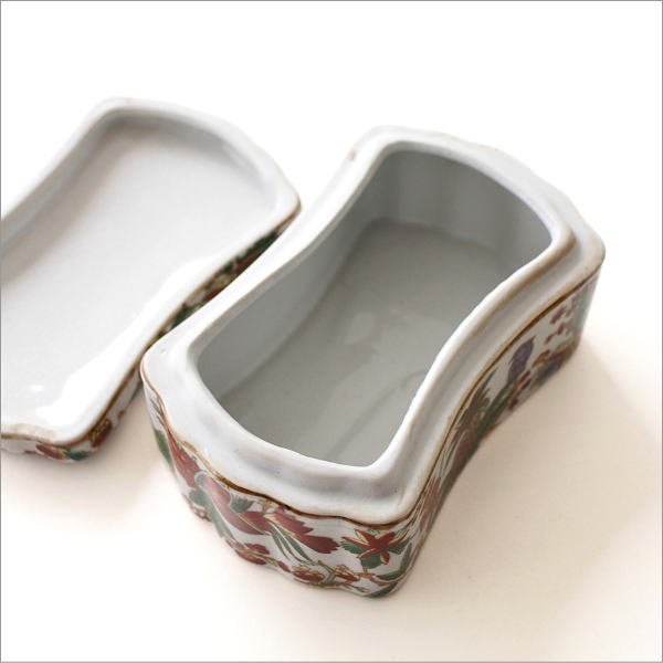 小物入れ 蓋付き 陶器 アクセサリーケース 小物収納 卓上 収納ボックス