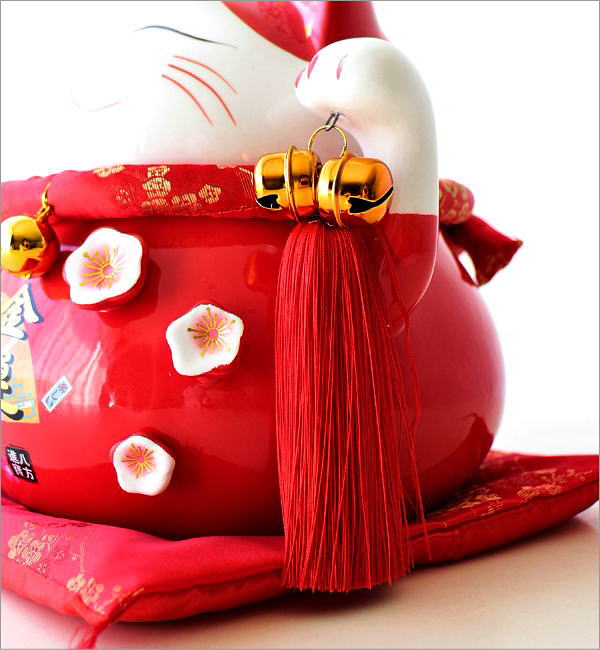 金運来福 招き猫の貯金箱 L(3)