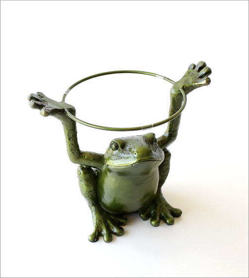 ガラスのウォーターベース 蛙(3)