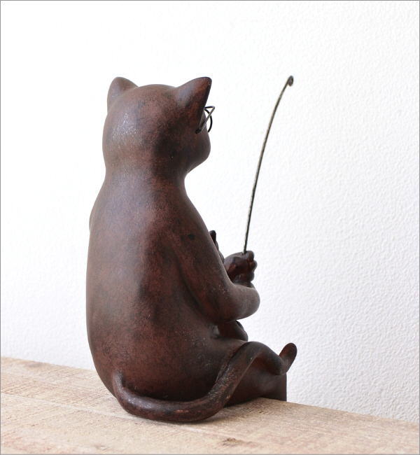 猫 ネコ ねこ 置物 おしゃれ かわいい 親子 雑貨 オブジェ