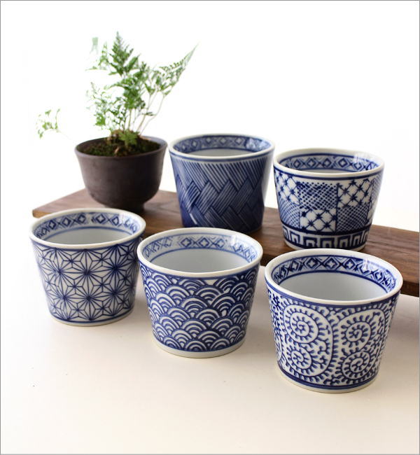 蕎麦猪口セット フリーカップ 磁器 陶器 おしゃれ デザートカップ 小鉢