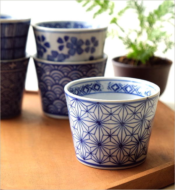 青花 青花 そば猪口5個セット A A(2)