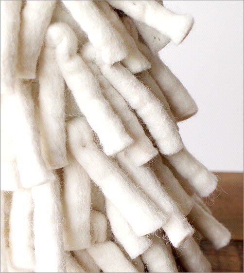 羊毛フェルトのFringe tree 2カラー(3)