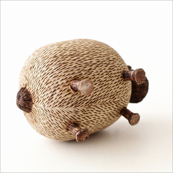 木彫の首振りヒツジ(5)