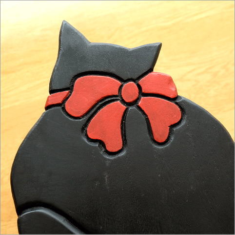 子供椅子 黒ネコさん(3)