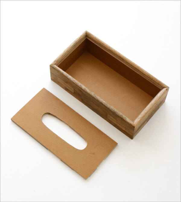 ボーンとウッドの ティッシュケース(5)