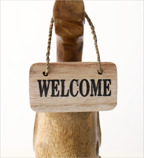 ウェルカムボードダック(3)