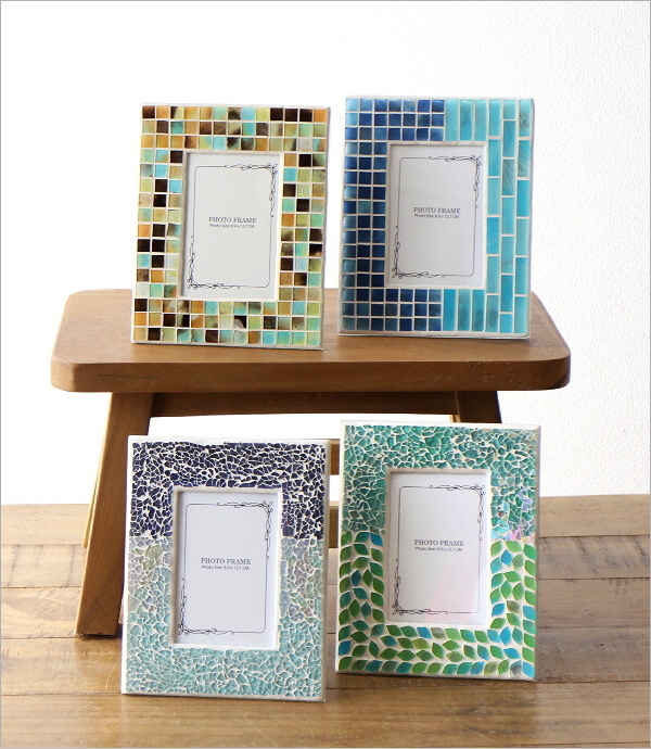 モザイク フォトフレーム 4タイプ(1)