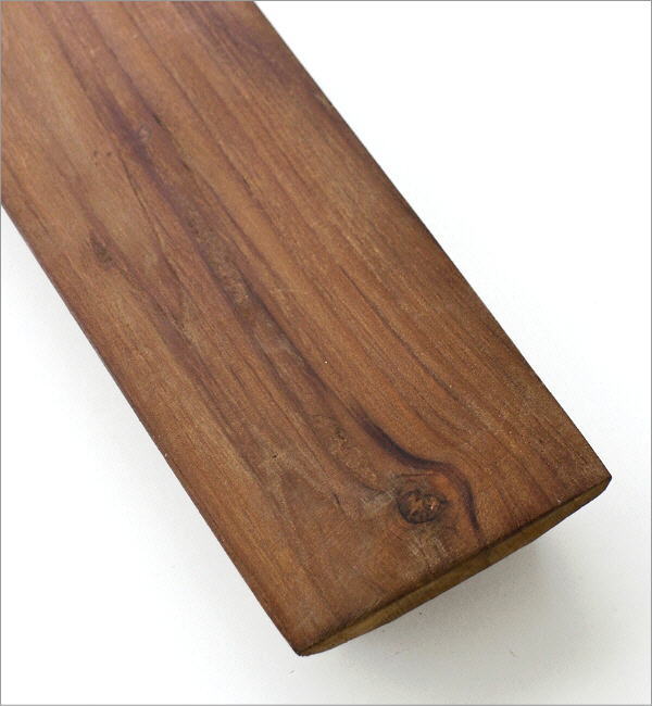 シンプルなチークの棚(5)