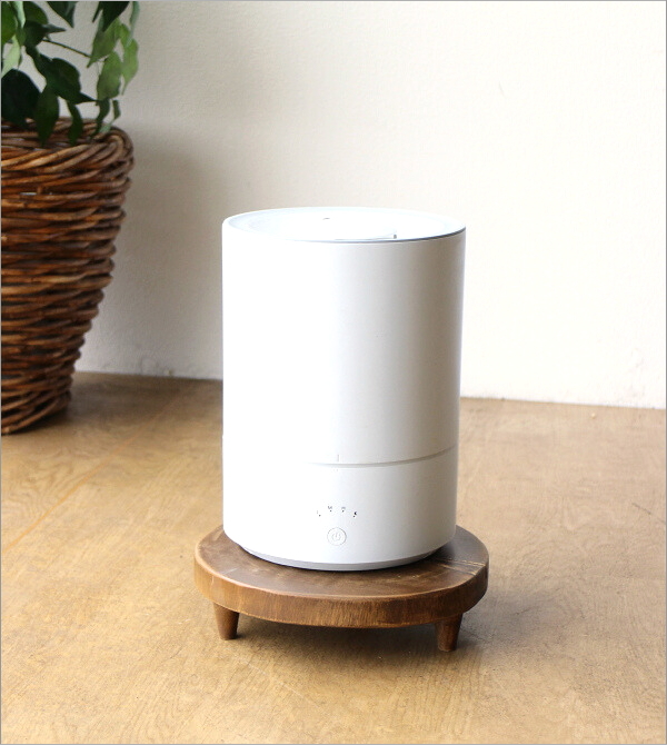 天然木のナチュラルな花台 ブラウン [tom6433] | ギギliving