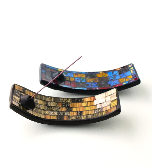 モザイクガラスのインセンスホルダーB 2タイプ(4)