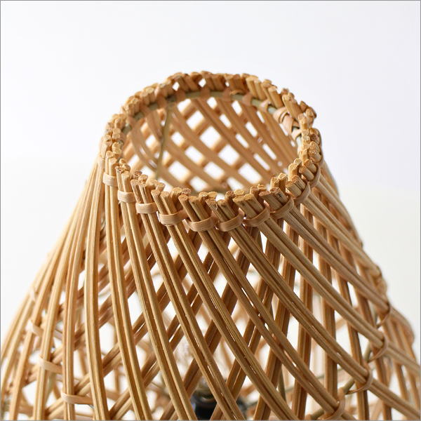 ラタン スタンドランプ フィグ(3)