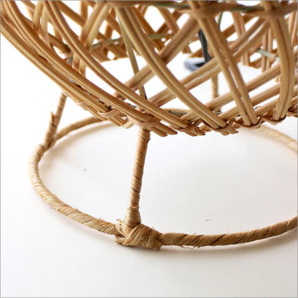 ラタン スタンドランプ フィグ(4)