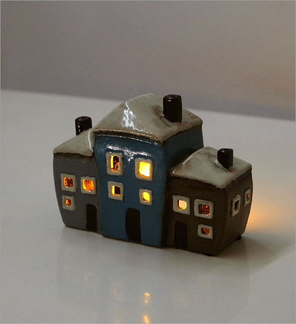 LED付きキャンドルハウスＡ(4)