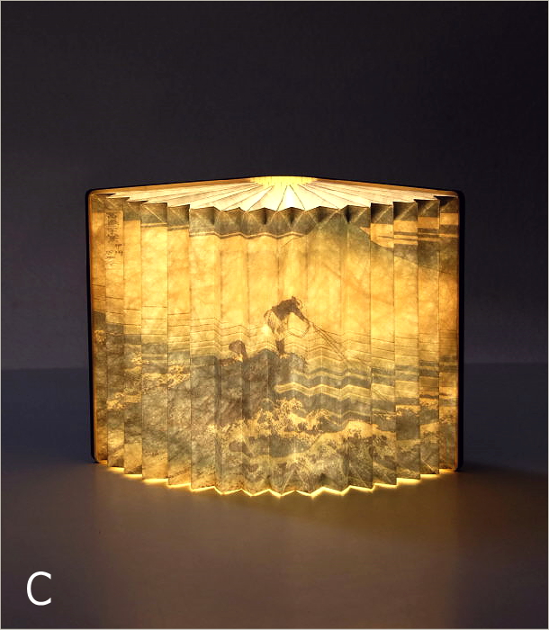 UKIYO-E ブック型ランタン 5タイプ(8)