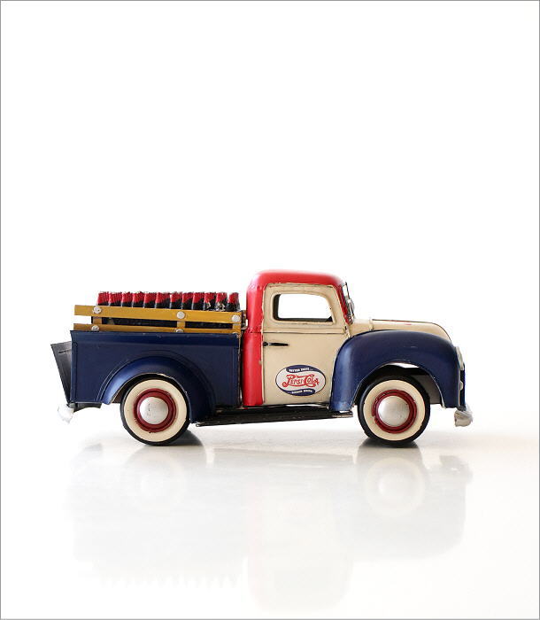 ブリキのおもちゃ 置物 置き物 インテリアオブジェ アンティーク レトロ 雑貨 American Nostalgia トラック 【送料無料】  [toy3139]